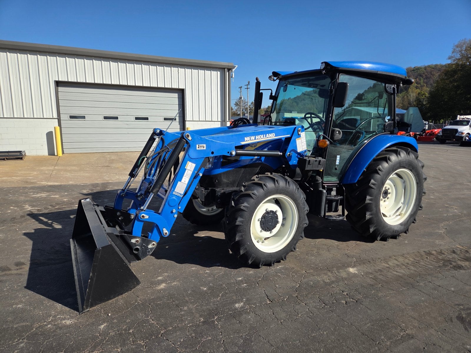2019 New Holland WORKMASTER 75 tractor, used, at Brookville, IN, photo 1 of 24
