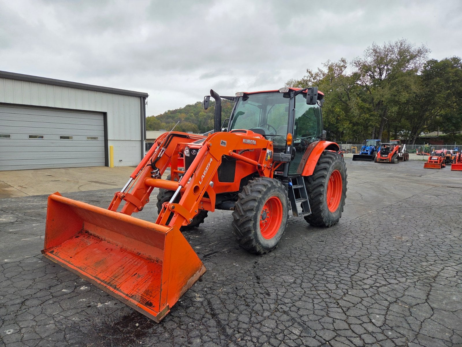2018 Kubota M6-101 tractor & loader, used, at Brookville, IN, photo 1 of 18