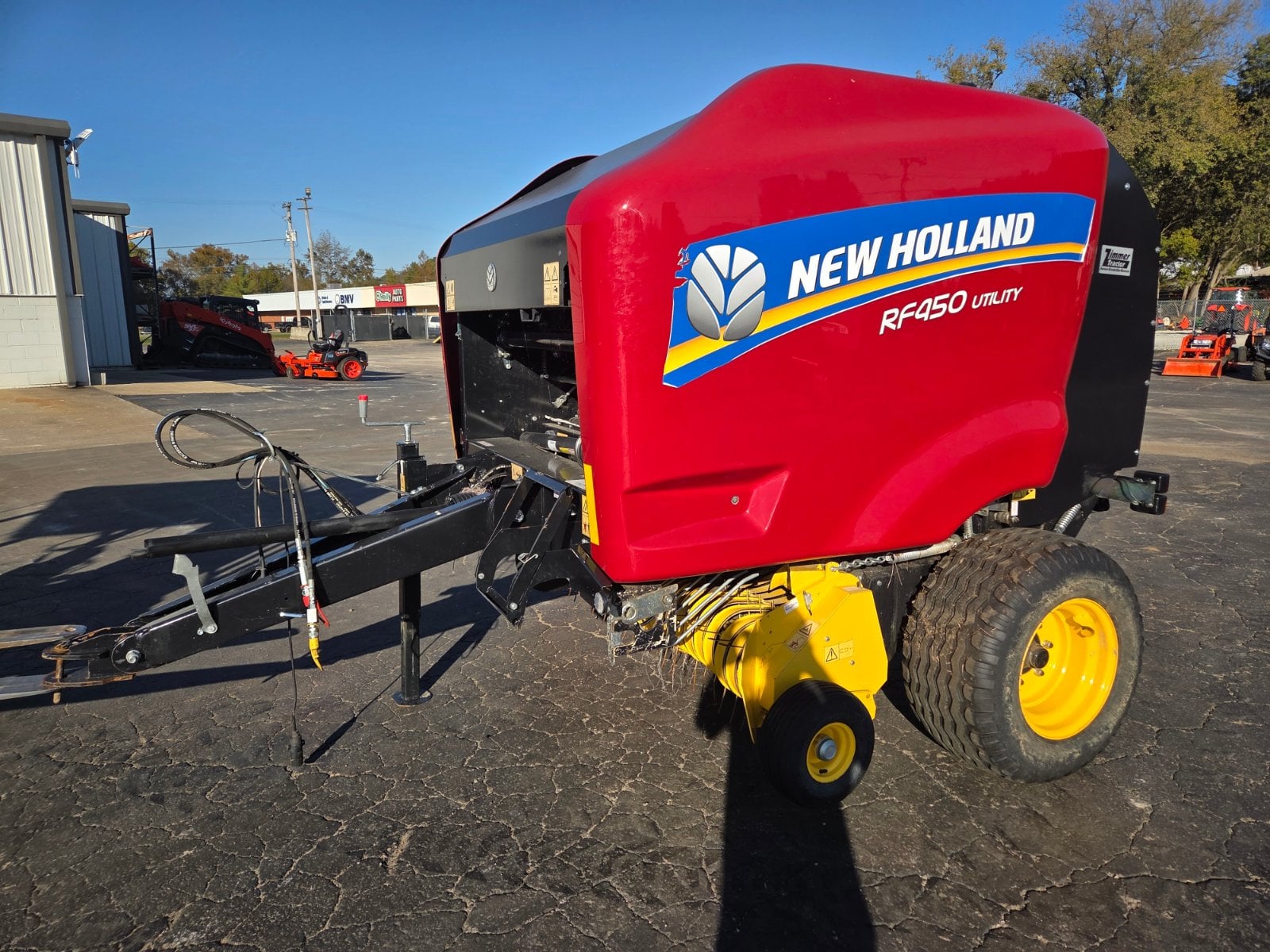 2023 New Holland RF450 round baler, used, at Brookville, IN, photo 1 of 7