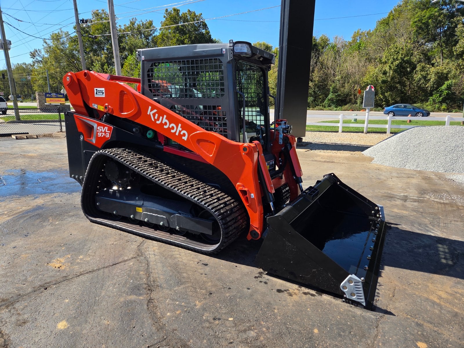 Kubota SVL97-3HFTCC trackloader, new, at Brookville, IN, photo 1 of 15