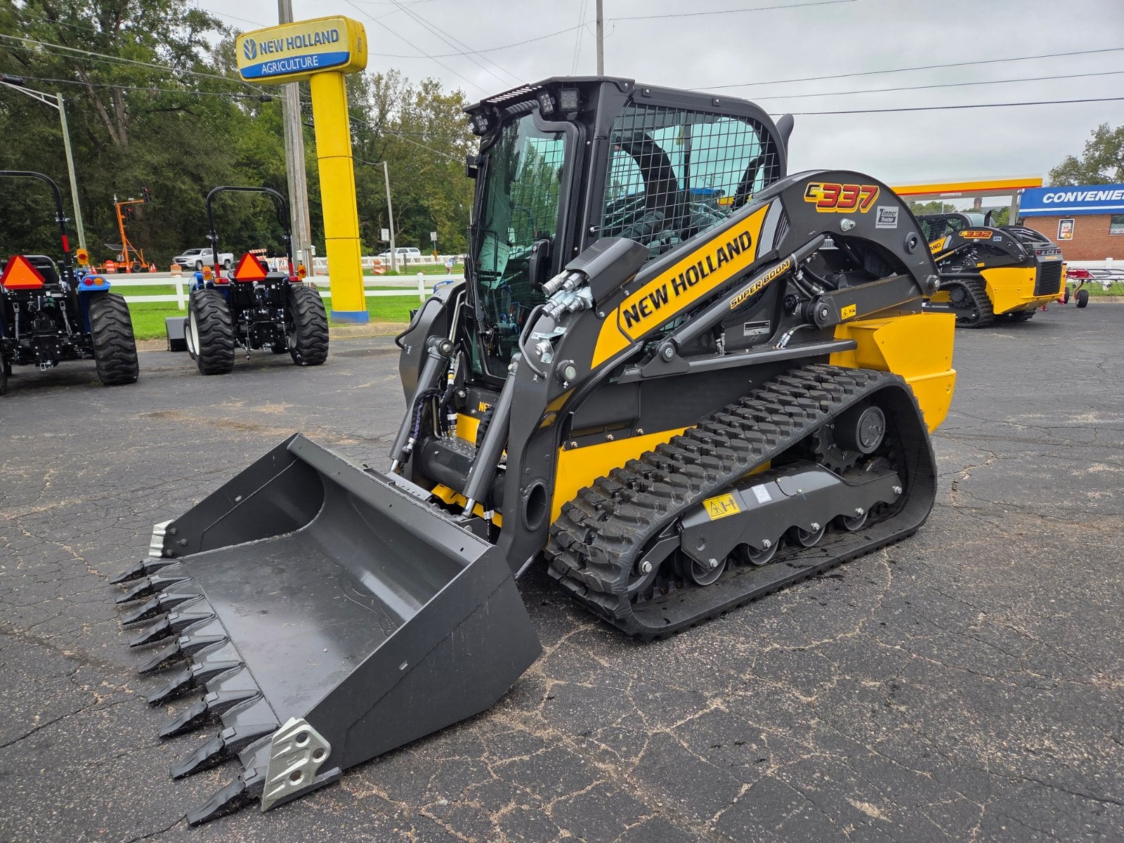 New Holland C337 trackloader, new, at Brookville, IN, photo 1 of 12