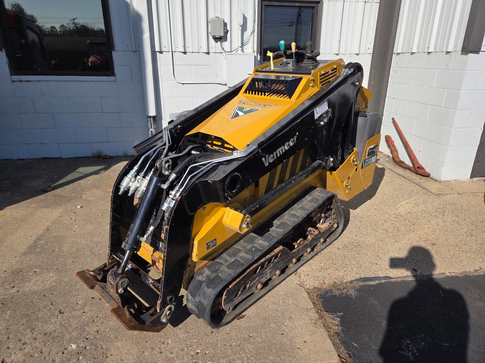 2022 Vermeer CTX100 track loader stand on, used, at Brookville, IN, photo 1 of 8