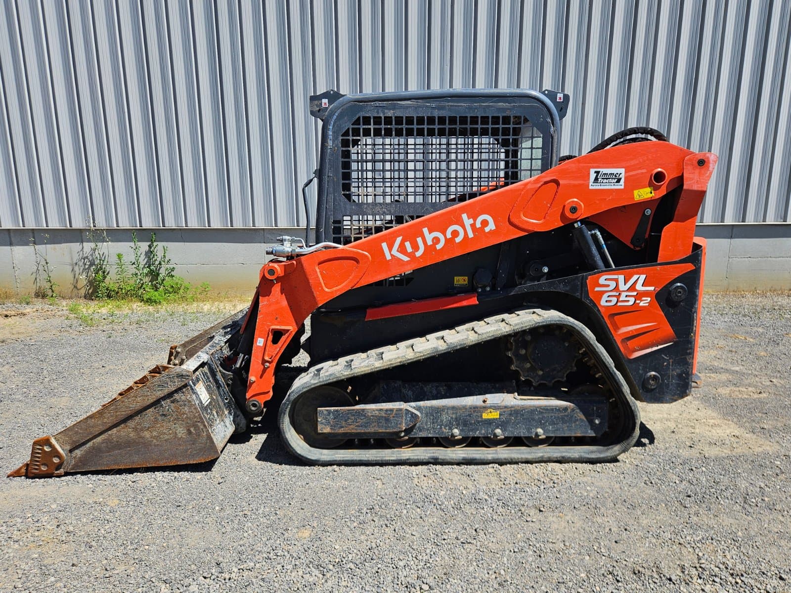2022 Kubota SVL65-2HW track loader, used, at Monroe, OH