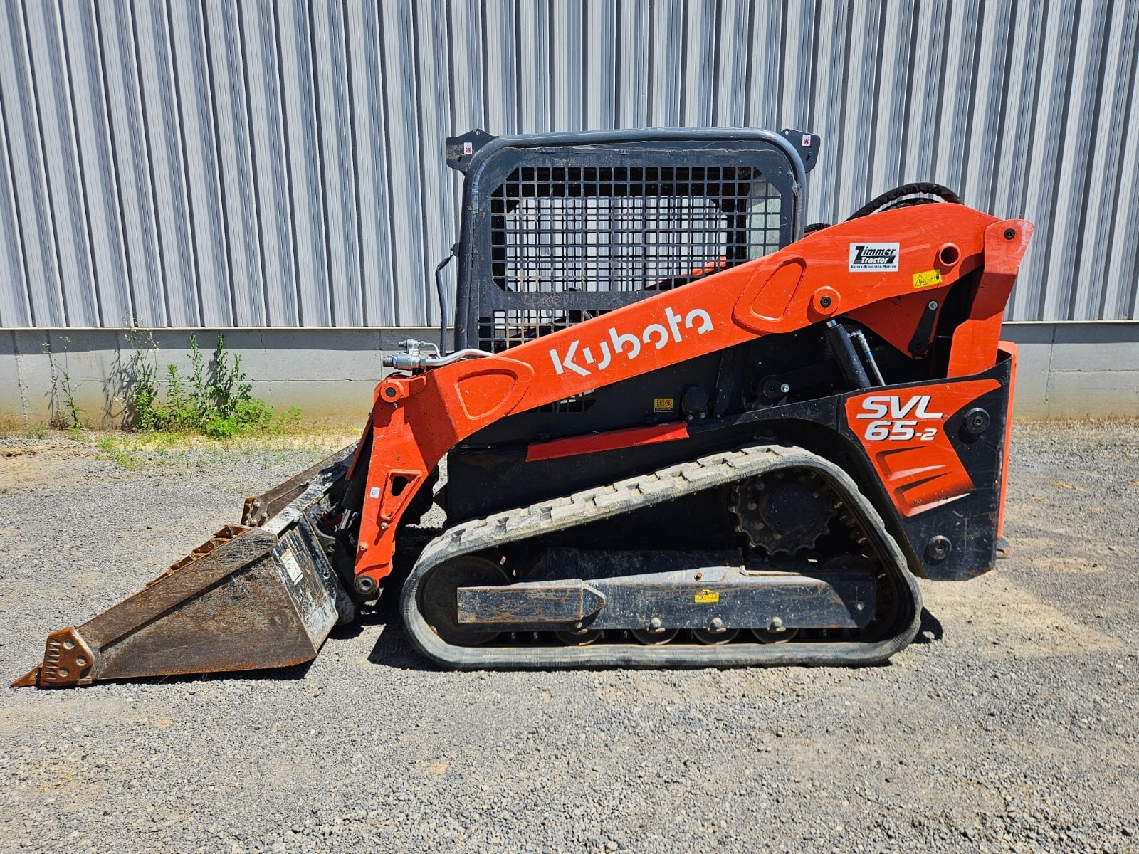 2022 Kubota SVL65-2HW track loader, used, at Monroe, OH, photo 1 of 5