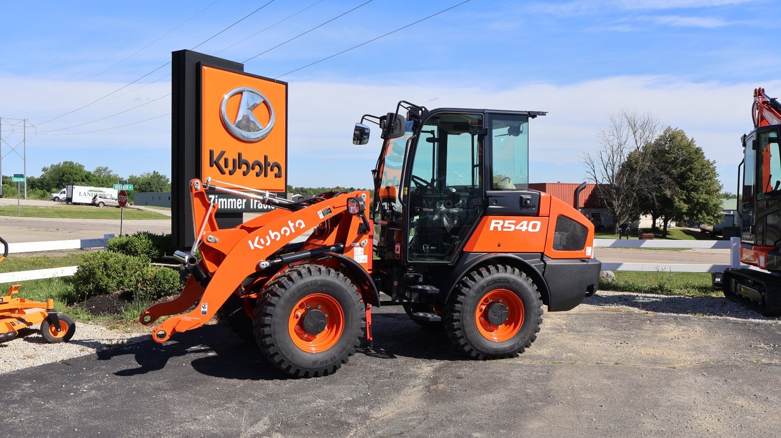 Kubota R540R43 wheel loader, new, at Monroe, OH, photo 1 of 3