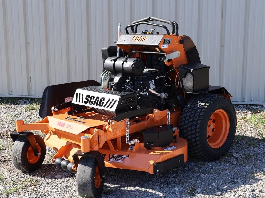 Scag SVRII-48V-23CV stand on, new, at Aurora, IN, photo 1 of 6